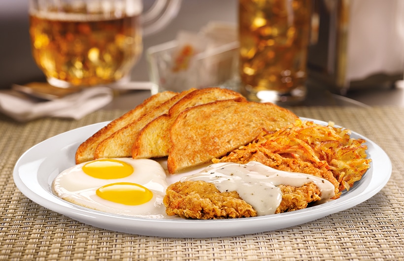 Denny's Canada St. Clair | Country-Fried Steak & Eggs*