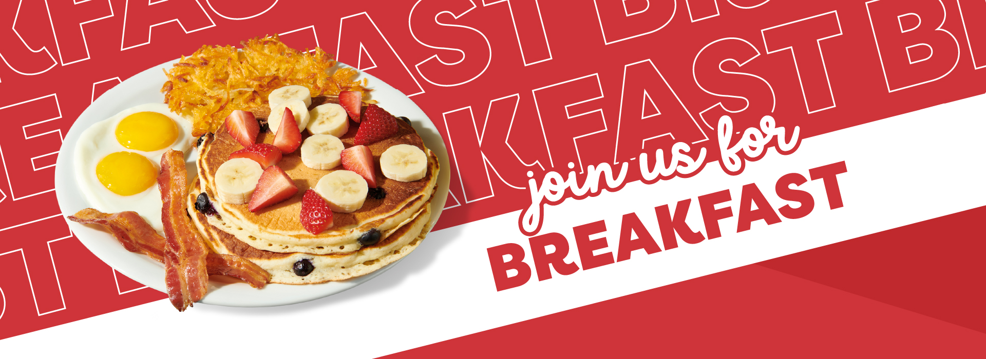 Join us for breakfast at Denny's.